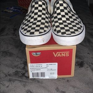 Checkerboard vans